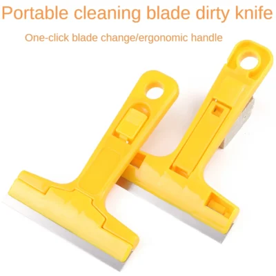 Plastic Floor Cleaning Scraper For Household Using