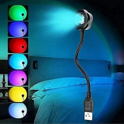 USB Colorful Sunset Light Lamp